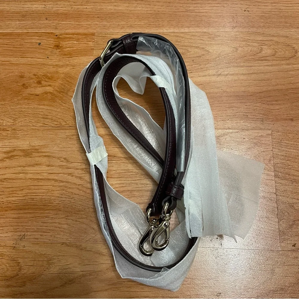 Kate Spade Mulberry Street Vivian Shoulder Bag Leather Blackberry Preserves - Picture 9 of 10